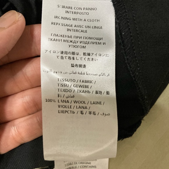 Gucci Black Wool Slacks - Picture 5 of 7